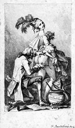 Colla di Parma, gravure de Francesco Bartolozzi, vers 1775